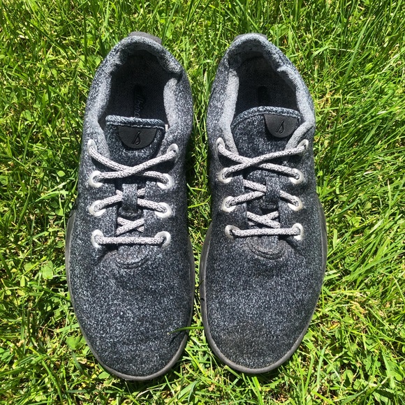 Allbirds Dark Gray Wool Runners - Picture 2 of 9